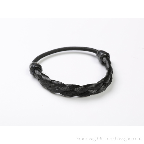 Answer Newest Braided Synthetic Elastic Hair Band Popular Wig Braided Twist Braid Elastic Hair Bands